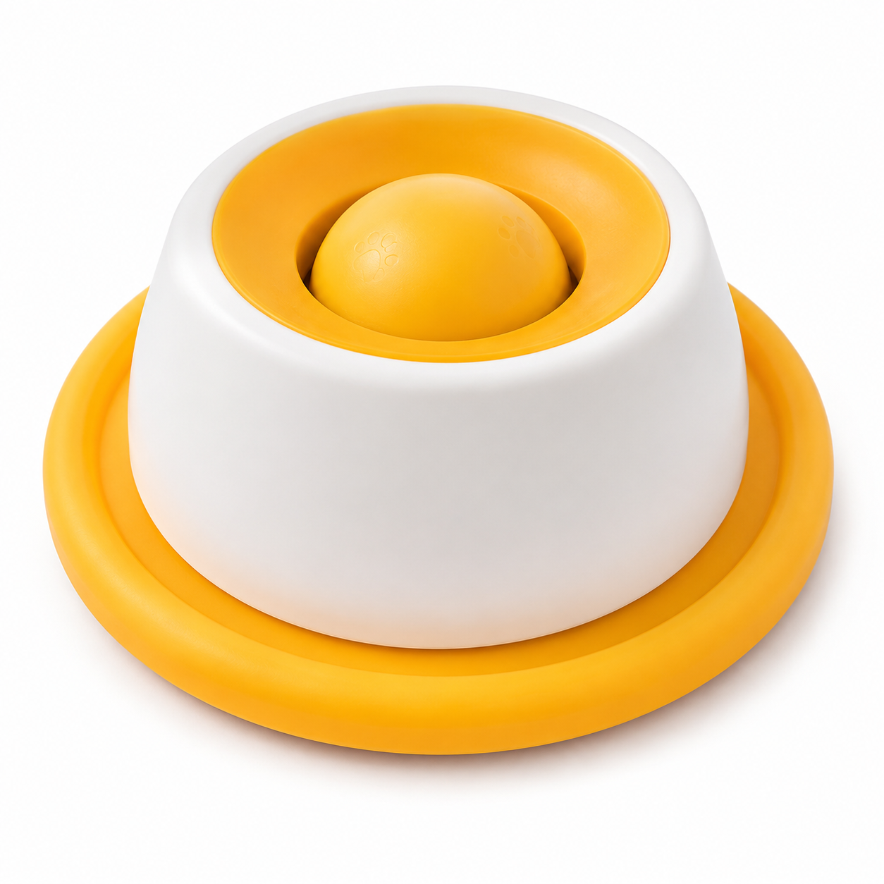 Interactive Slow Feeder & Treat Dispensing Toy for Indoor Cats