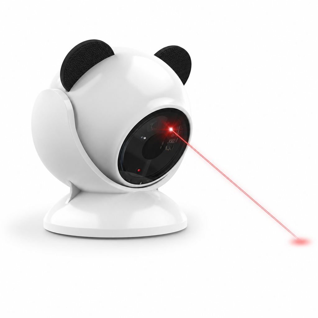 Automatic Laser Cat Toy – Interactive 360° USB Rechargeable Cat Teaser