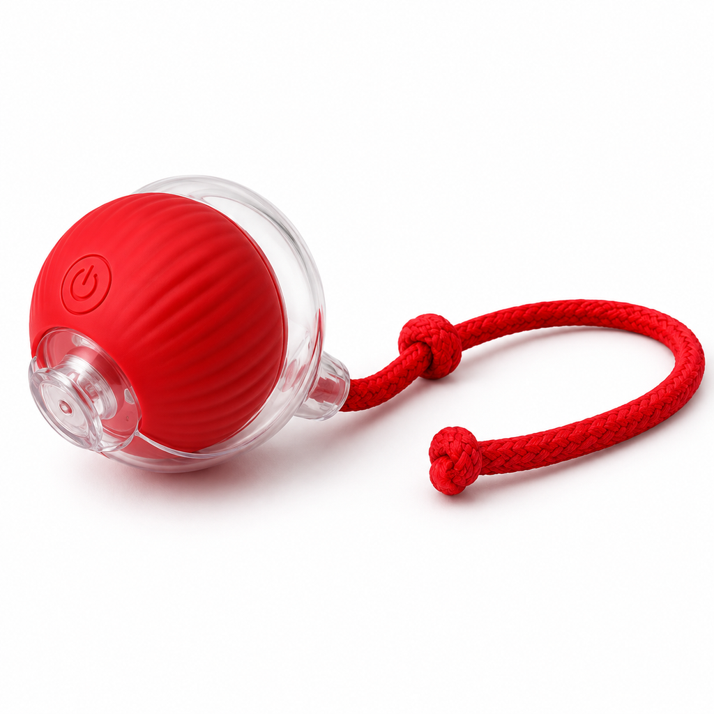 Interactive Rolling Ball Cat Toy 🐱✨ | USB Rechargeable Smart Motion Ball