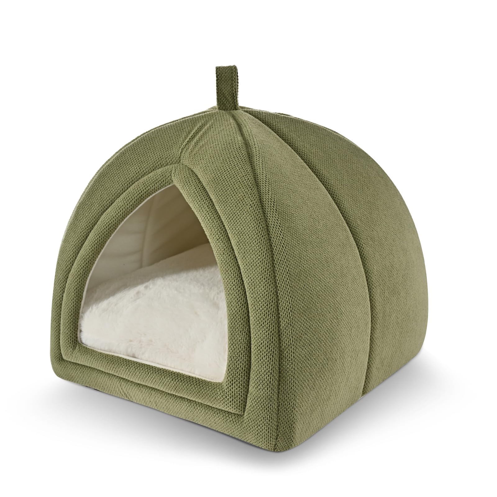 Foldable Washable Cat Bed Mat | Non-Slip Plush Pet Sleeping Mat