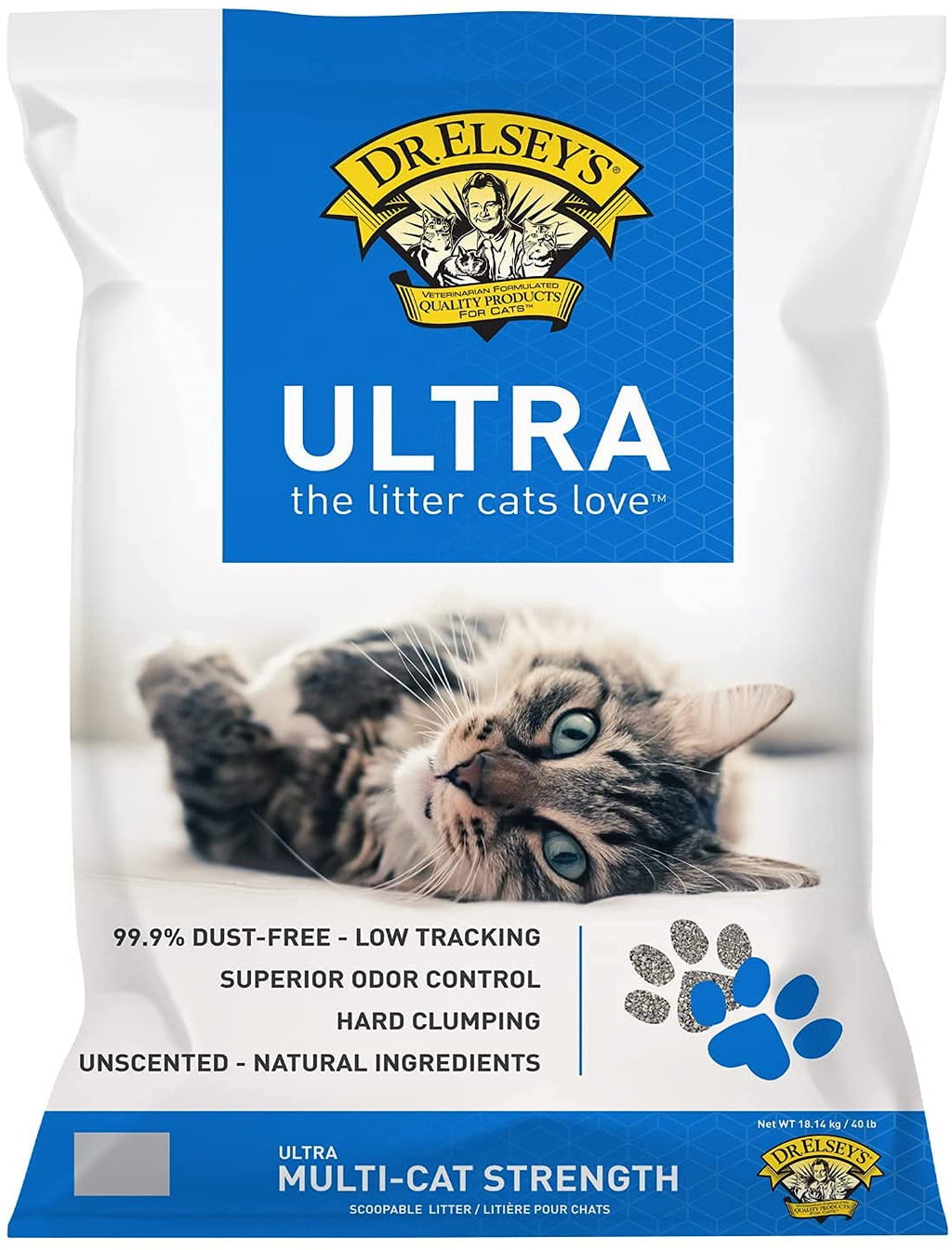 🐱 Ultra Clumping Unscented Clay Cat Litter | Low Dust & Superior Odor Control