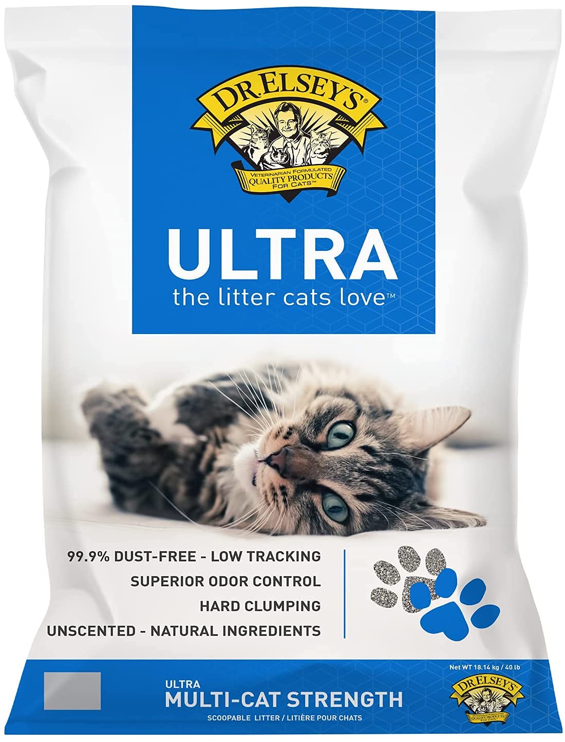 🐱 Ultra Clumping Unscented Clay Cat Litter | Low Dust & Superior Odor Control