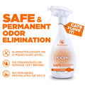 POOPH Kitty Spray Odor Eliminator for Cats | Safe Pet Stain & Urine Remover Spray (16 oz)