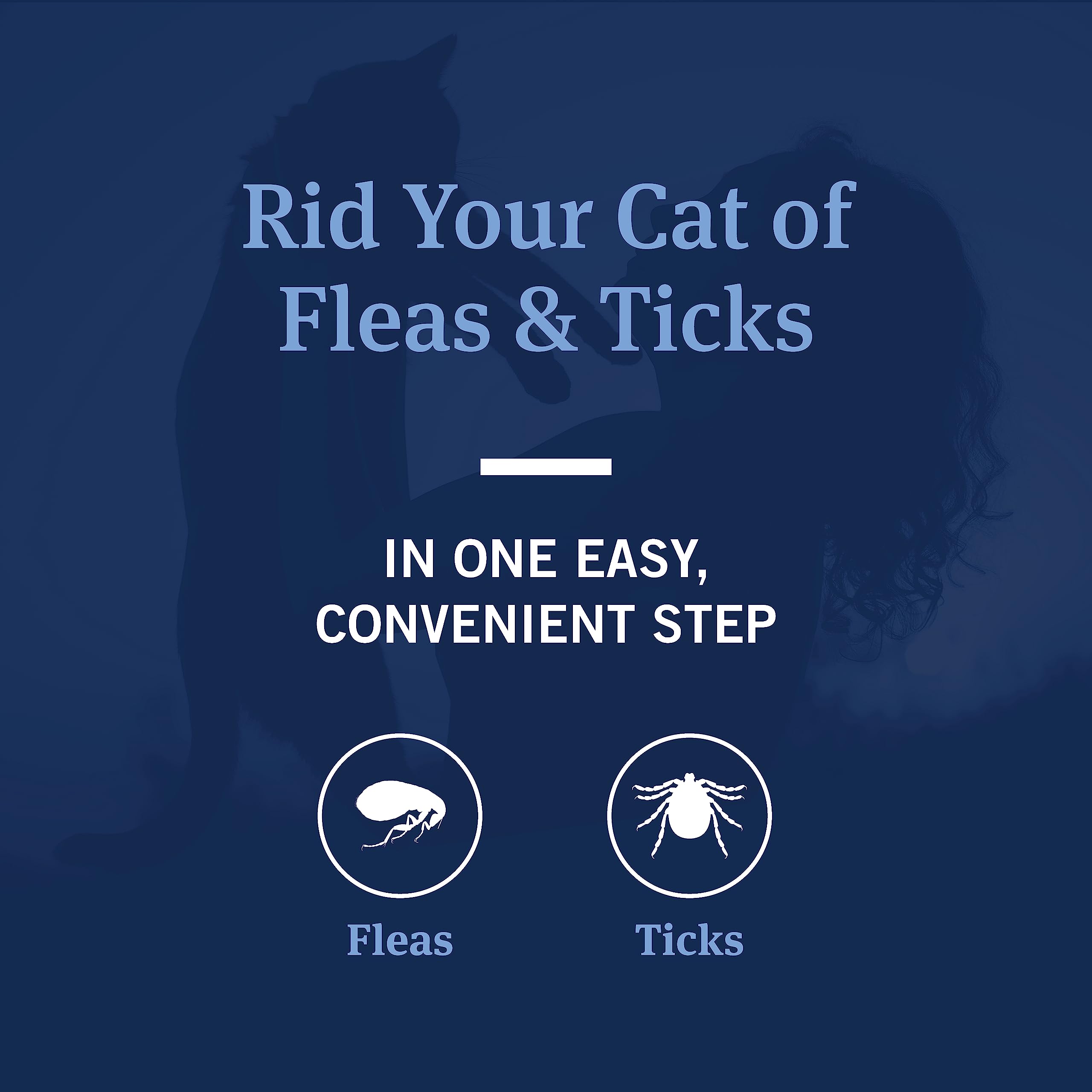 PetArmor Flea & Tick Shampoo for Cats | Coconut Berry Cat Shampoo & Conditioner | 12oz (355ml)