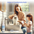 PUPMATE Waterless Cat Shampoo Foam with Grooming Brush | No Rinse Dry Shampoo for Cats | 200ml