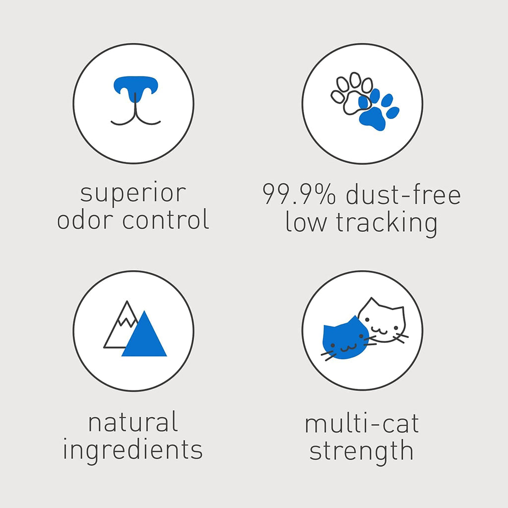 🐱 Ultra Clumping Unscented Clay Cat Litter | Low Dust & Superior Odor Control