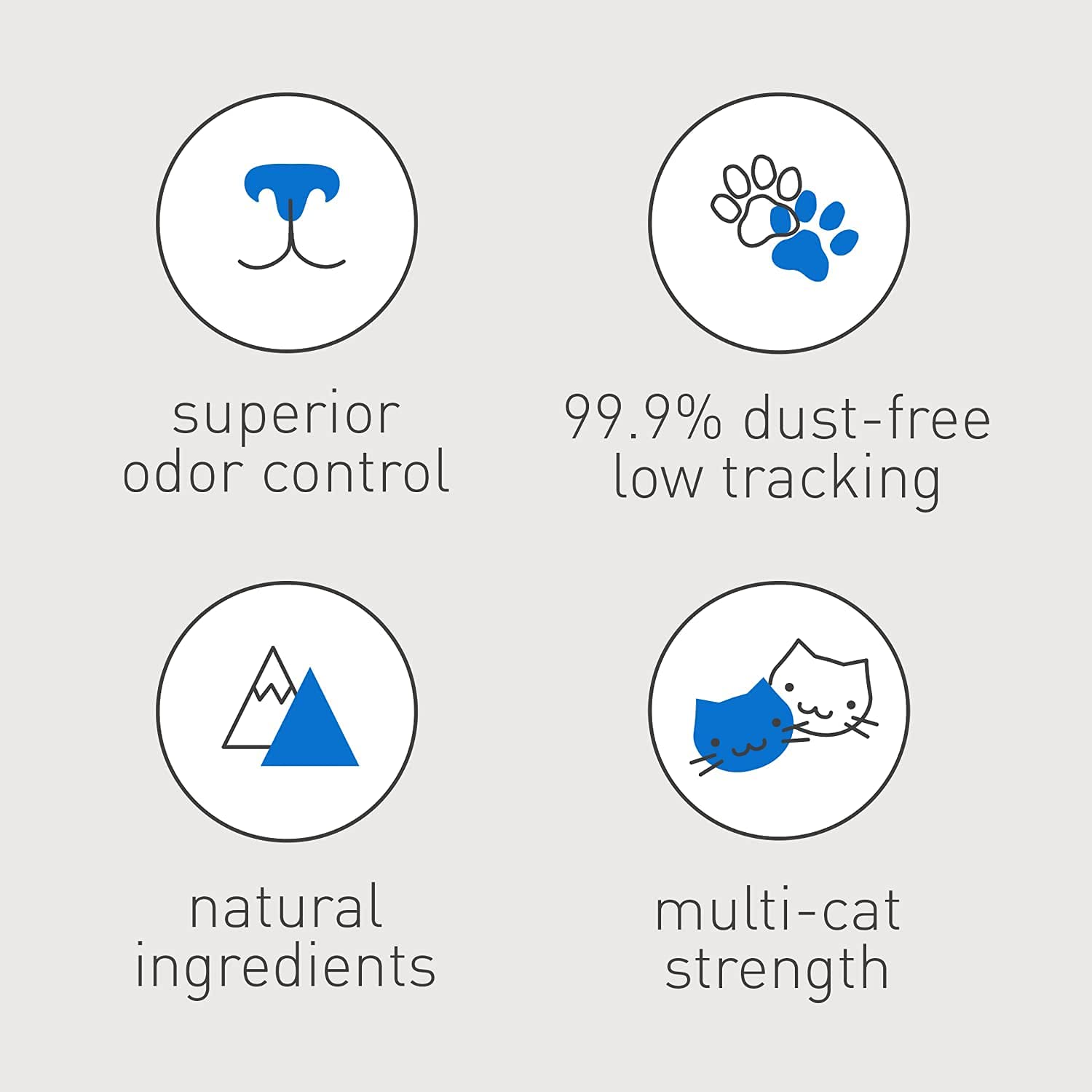 🐱 Ultra Clumping Unscented Clay Cat Litter | Low Dust & Superior Odor Control